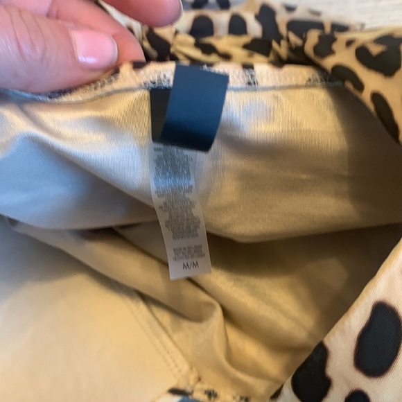 VICTORIA'S SECRET TANKINI TOP PUSH~UP BIKINI set ANIMAL PRINT MULTI COLOR size M - Picture 7 of 10